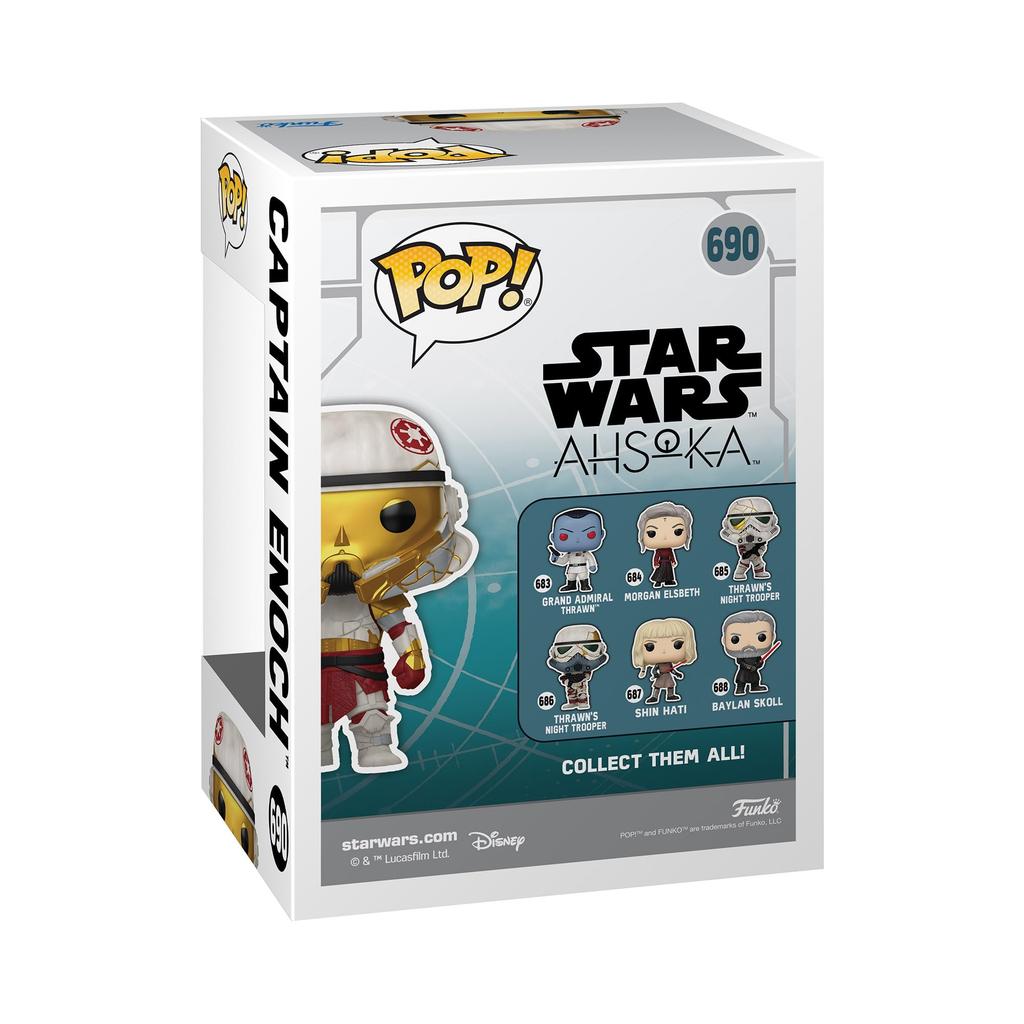 Star Wars Ahsoka Commander Enoch Figure Funko Star Wars Funko POP!