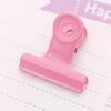 Cute Girl Multicolor Metal Clips Office Paper Document Binder Clips 30mm Office School Supplies1pcspink