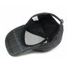 Autumn Winter Hat Men Women Wool Plaid Baseball Cap British Vintage Cap