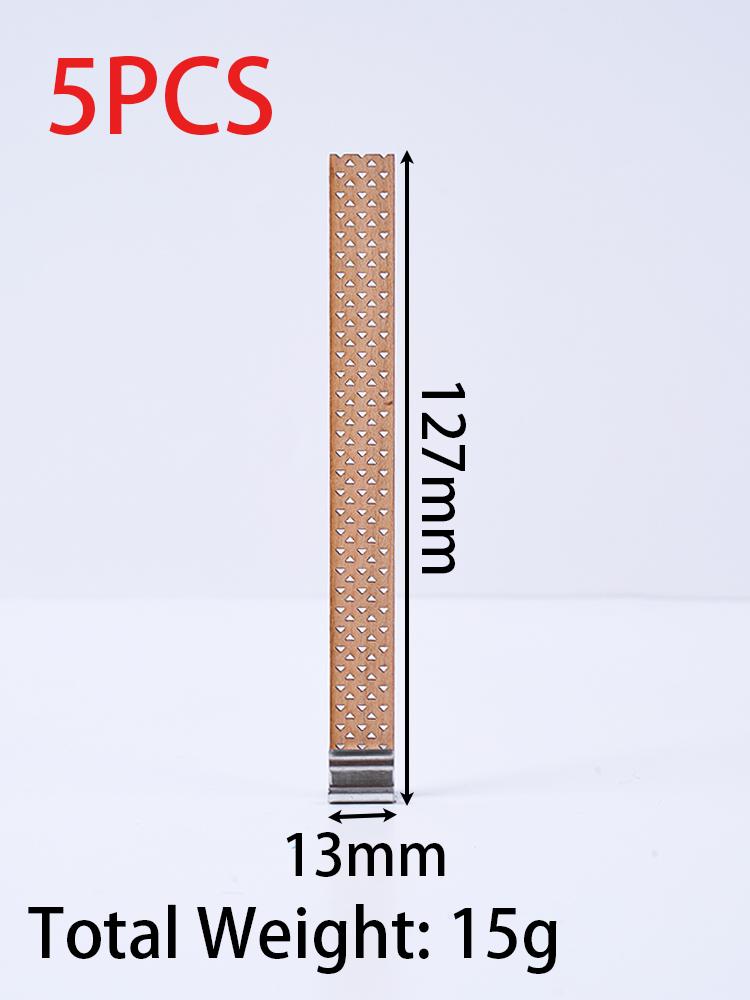 Große Flamme Holzkerzendochte mit Metallbasen Kerzenkerne Herstellungsmaterialien Natürliches Rechteckholz für DIY Sojawachskerzen