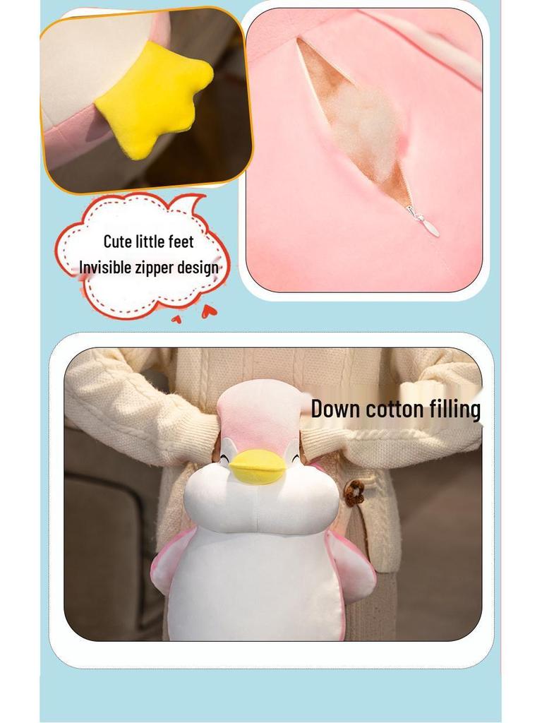 Cute Cartoon Penguin Plush Toy for Girls