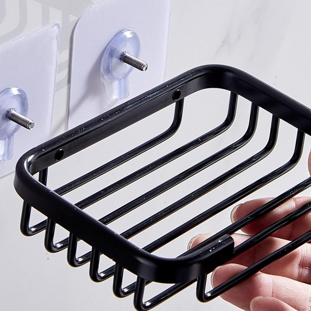 Rectangle Soap Dish Holder Draining Shower Soap Tray Durable Bar Soap Holder  Bathroom