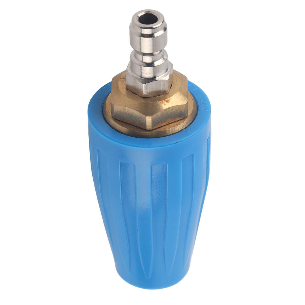 Turbo Rotary Rotating Nozzle Fr Pressure Washer 1 4  Fast Connect 3600PSI Hole Diameter 025