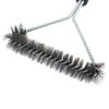Versatile 12-inch Non-stick Bbq Brush Featuring Stylish Design And Durable Steel Wire Bristles