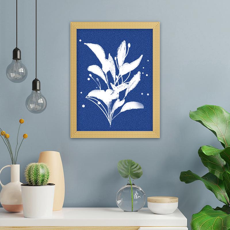 60pcs A4 Blue Cyanotype Sun Printing Paper