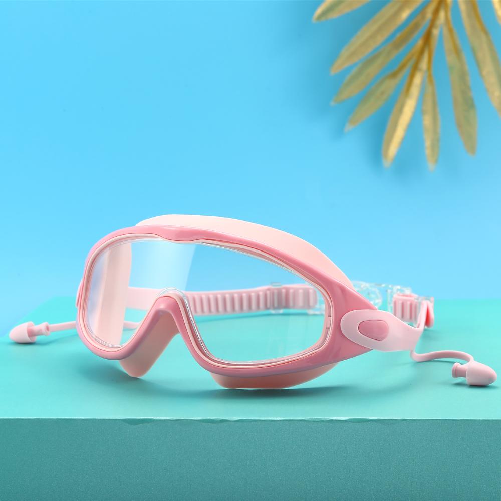 Children's swimming goggles high-definition waterproof fog large-frame diving goggles big boys and girls swimming goggles prof