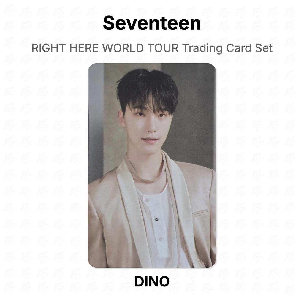 Seventeen RIGHT HERE WORLD TOUR Trading Card Set Official Photocard