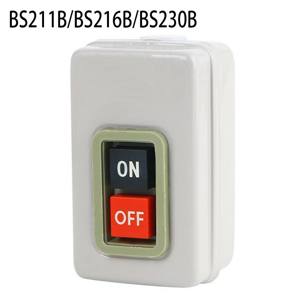 BS216 Button Switch BS230 Gray Start Stop Power Push