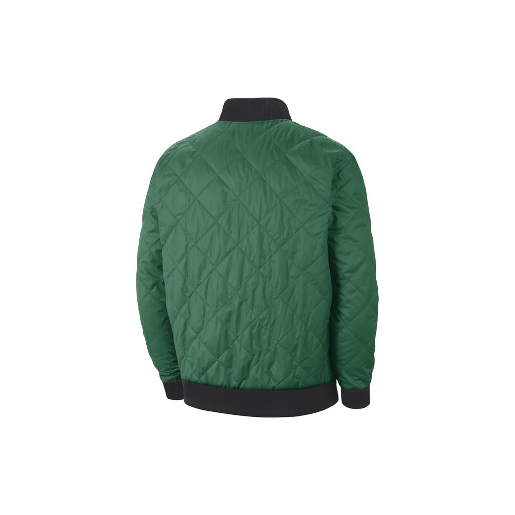 Nike NBA Boston Celtics Reversible Sports Jacket Men Outerwear Black Green AV6581-010