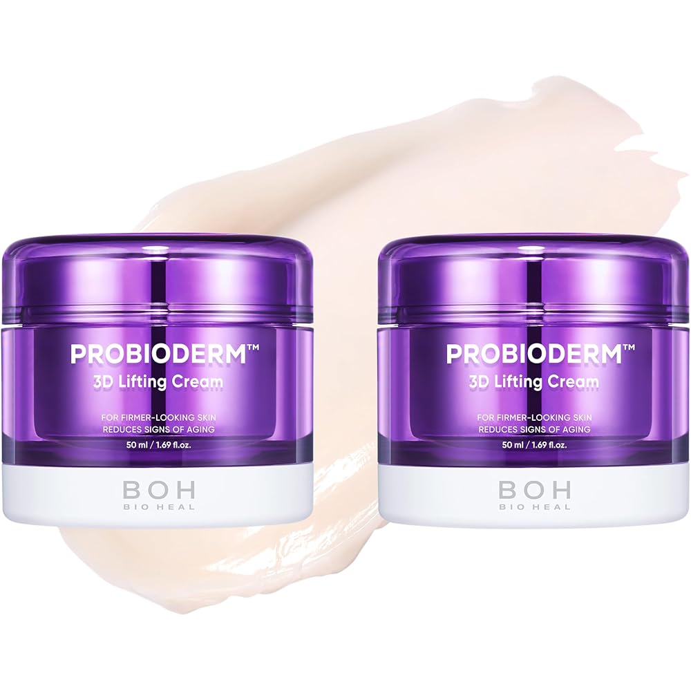 

Boh Probioderm 3D Lifting Cream Set 50ml x 2 High Moisture Elasticity Korean Skincare