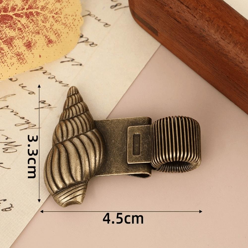 Metal Pen Loop Holder Multi-functional Anti-lost Metal Pen Holder Secure Grip Fixed Stationery Pencil Holder