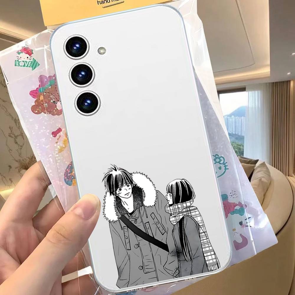 Cute K-Kimi Ni Todoke HD Clear Transparent Phone Case For Samsung Galaxy A52,A12,A51,S24,S23,S22ULTRA,S21 Edge,S20LITE,Plus,U