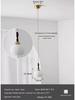 Middelaldersk fransk lysekrone: Bauhaus-inspirert, Retro Amerikansk Øyebeskyttende Lampe for Stuer, Soverom og Arbeidsrom