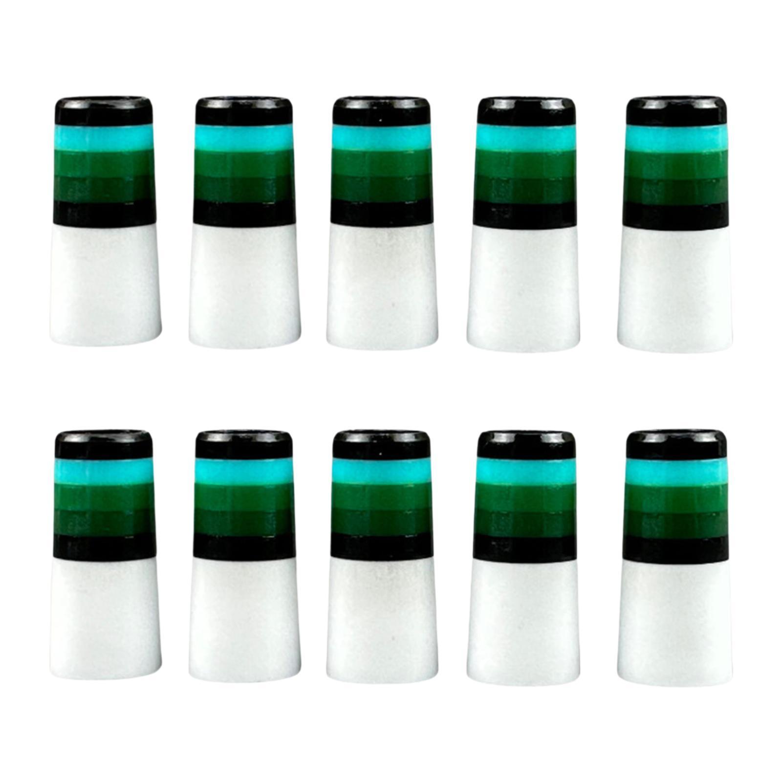 

10x Golfing Club Ferrules Golf Club Shaft Ferrule Golf Iron Ferrules for Sand Wedges Pitching Wedges різнокольоровий