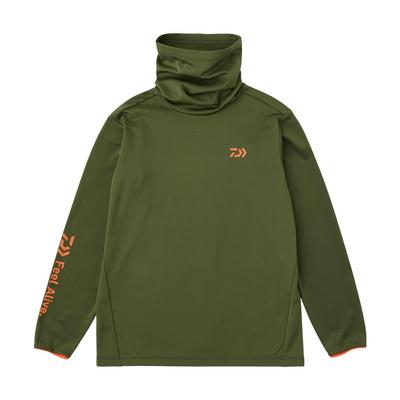 Stretch Shirt Neck Warmer DE-9325 Olive Green 2XL