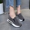Women Shoes Ladies Flat Thick Bottom Shoes Slip On Ankle Boots Casual Platform Sport Shoes 2024