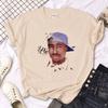 Tupac top Women designer funny t shirt girl Unisexga Japanese clothes