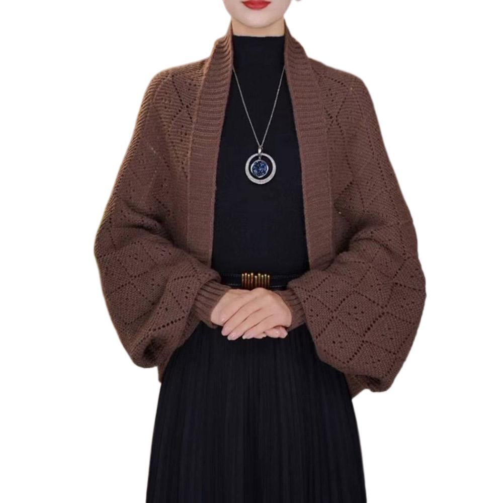 False Collar Knitted Shawl Outwear Shoulder Evening Prom Cape New Autumn Winter Scarf  Party