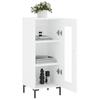 Sideboard White 34.5 x 34 x 90 cm Particleboard