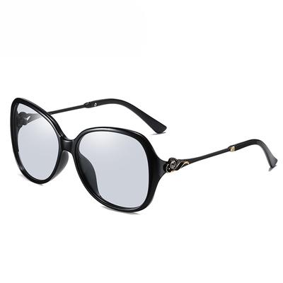 Ladies Polarized Sunglasses Sunglasses Ladies Diamond-encrusted Color-changing Sunglasses