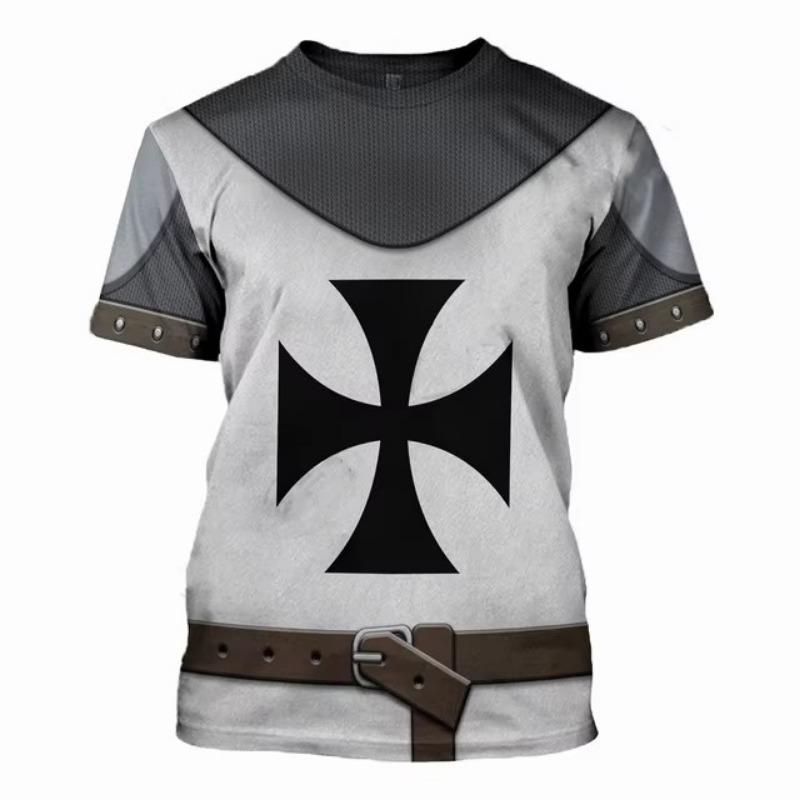 Cosplay Uniform 3D-Druck T-Shirt Mann Sommer O-Ausschnitt Kurzarm Übergroßes Top Casual Tee Lose Streetwear Harajaku