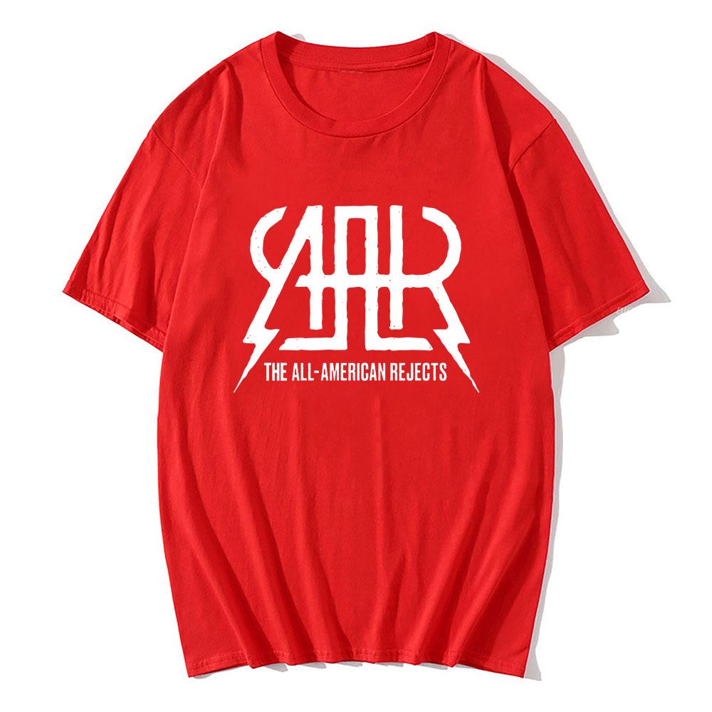 

The All-American Rejects Logo Print T-shirt Cotton Short Sleeve Men/Women Tshirts Streetwear Street Style Graphic T Shirt XXL