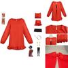Spy×family Yor Forger Cosplay Costume Dress Set For Halloween Party