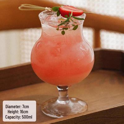 Nordic Style Glass Juice and Beverage Cup