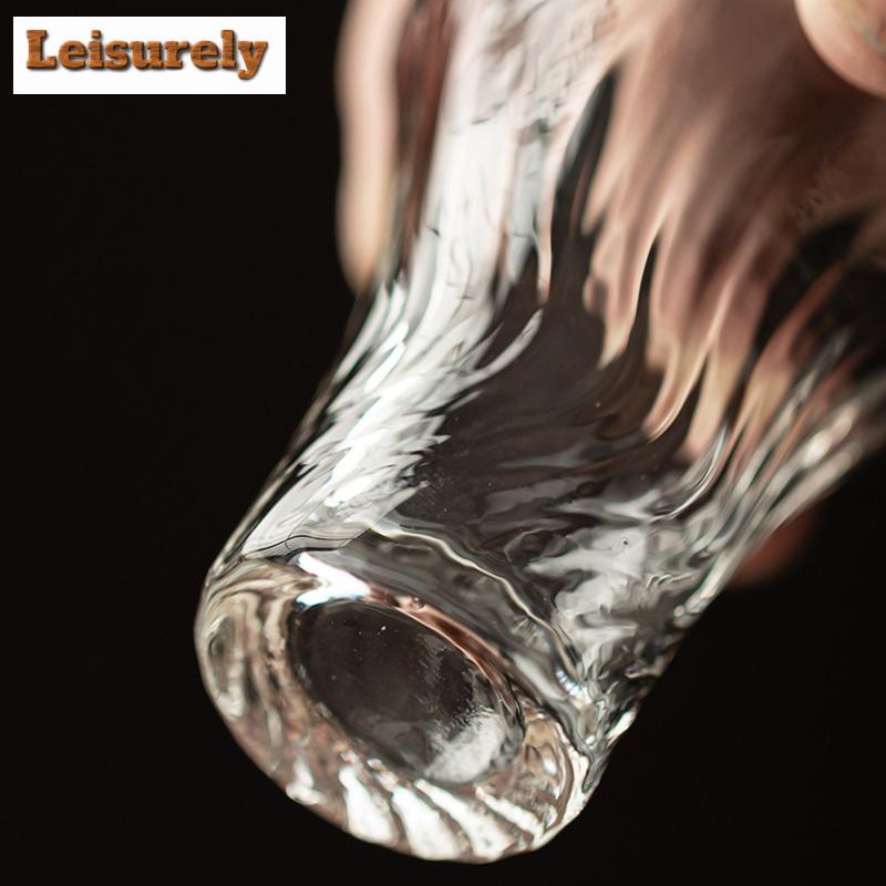 2pc/lot High Borosilicate Glass Teacup Zen Tea Bowl Tea Cup Set Tea-tasting Personal Cup Jianzhan Master Cups Household Cha Gift