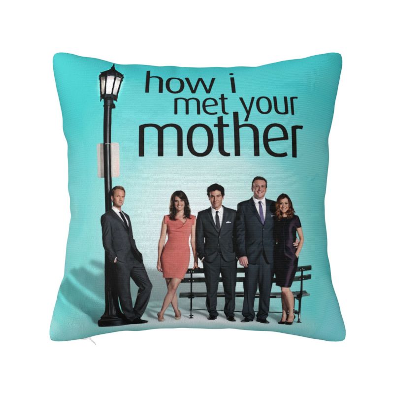 Custom Modern How I Met Your Mother Cushion Cover Soft TV Show Throw Pillow Case Bedroom Decoration 30x30cm 12x12in