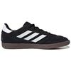 Adidas Court Sala Round Toe Comfortable Indoor Soccer Shoes Men Sneakers Black White IE1571