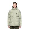 Li Ning Sports Lifestyle Serie Einfarbige Lockere Kurze Daunenjacke Unisex Oberbekleidung Lime AYMT065-5