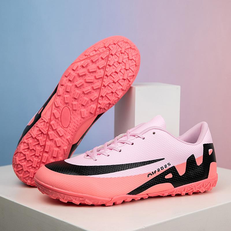 Dětské fotbalové boty Chlapecké Dospívající Studentské Hrací Tréninkové Boty Plochá TF Drcené Kolíky Nízký Svršek 45 Velká Velikost 46