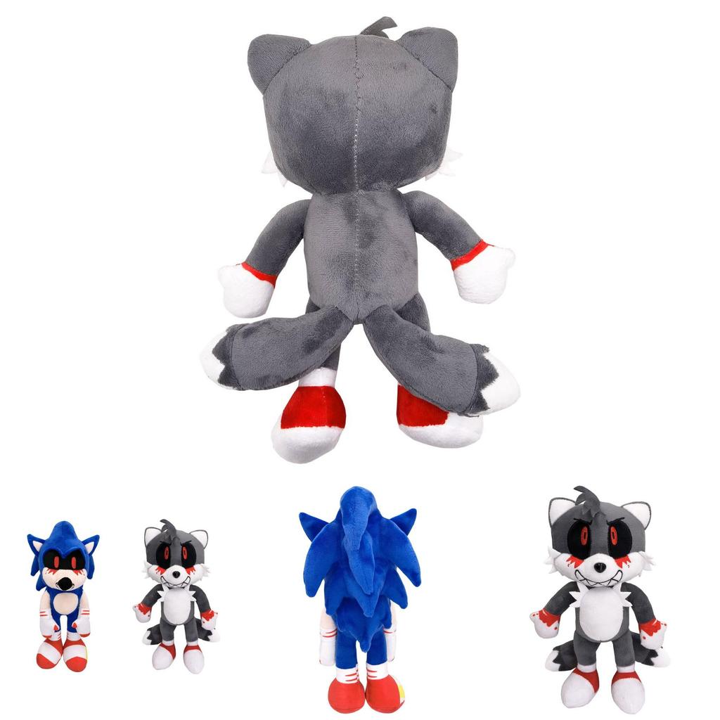 Sonic Exe The Spirits Of Hell Plush Toy Evil Blood Soft Stuffed Doll Kids Gift