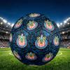 Club Deportivo Guadalajara Print Size 5 Soccer Ball, PU Wear Resistant Football for Match Training and Daily Practice, Birthday Gift for Soccer Fans