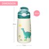 400ML Children Thermos Water Bottle Kids Thermos Mug Baby Duck Billed Straw 316 Stainless Steel Vacuum Flasks Tumbler Thermo Cup