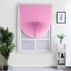 Pleated Window Shade Curtain, No Drill Sunshade Blind For Bedroom Home Privacy And Light Control