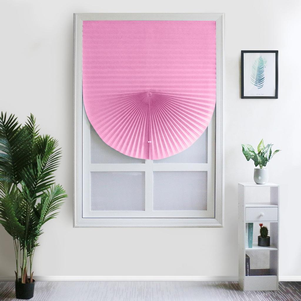 Pleated Window Shade Curtain, No Drill Sunshade Blind For Bedroom Home Privacy And Light Control