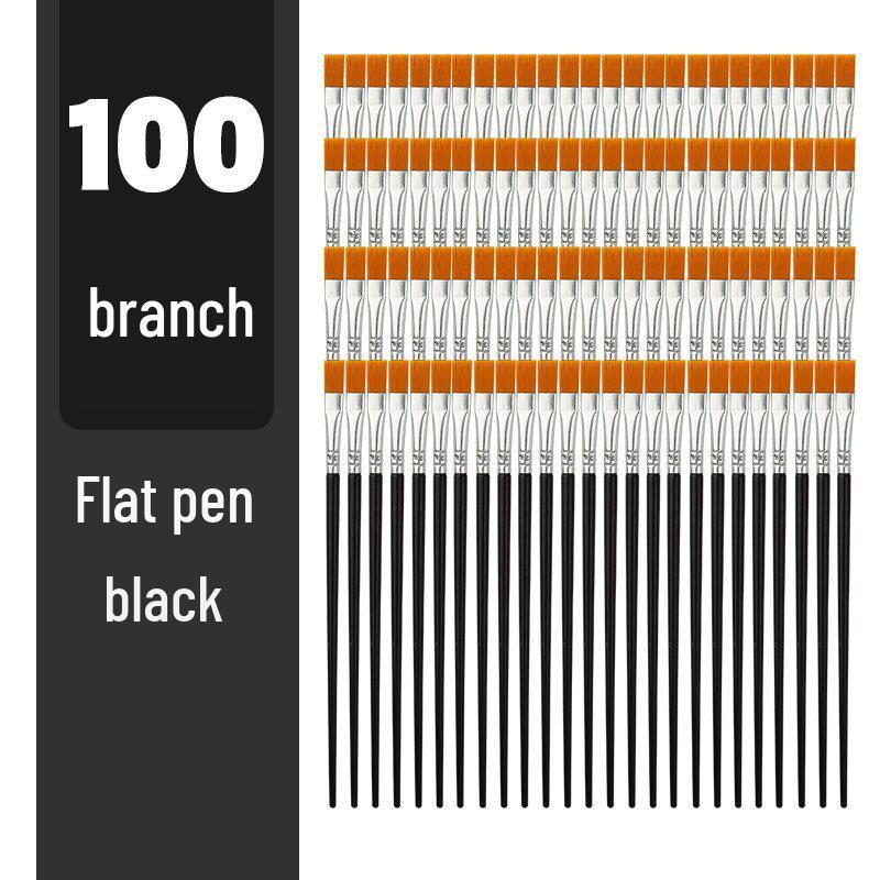 Wei Zhuang Kids' DIY Plaster Nylon Fine Liner Blue Brush for Oil Painting & Graffiti.