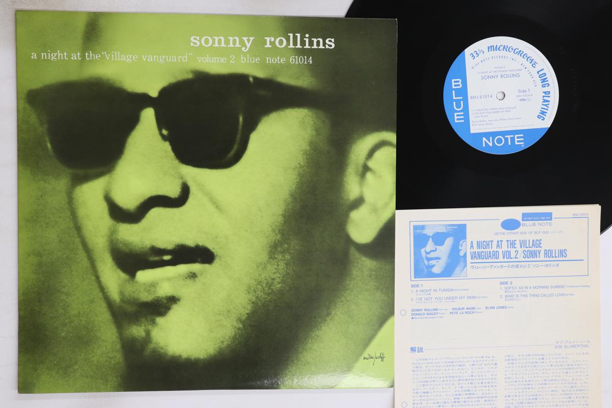

LP Record SONNY ROLLINS - A Night At The Village Vanguard V BNJ61014 BLUE NOTE 1985 Japan Jazz Used