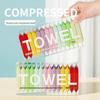 Morandi Compressed Cotton Face Towels: Portable, Thickened, Enlarged, Individually Wrapped for Travel