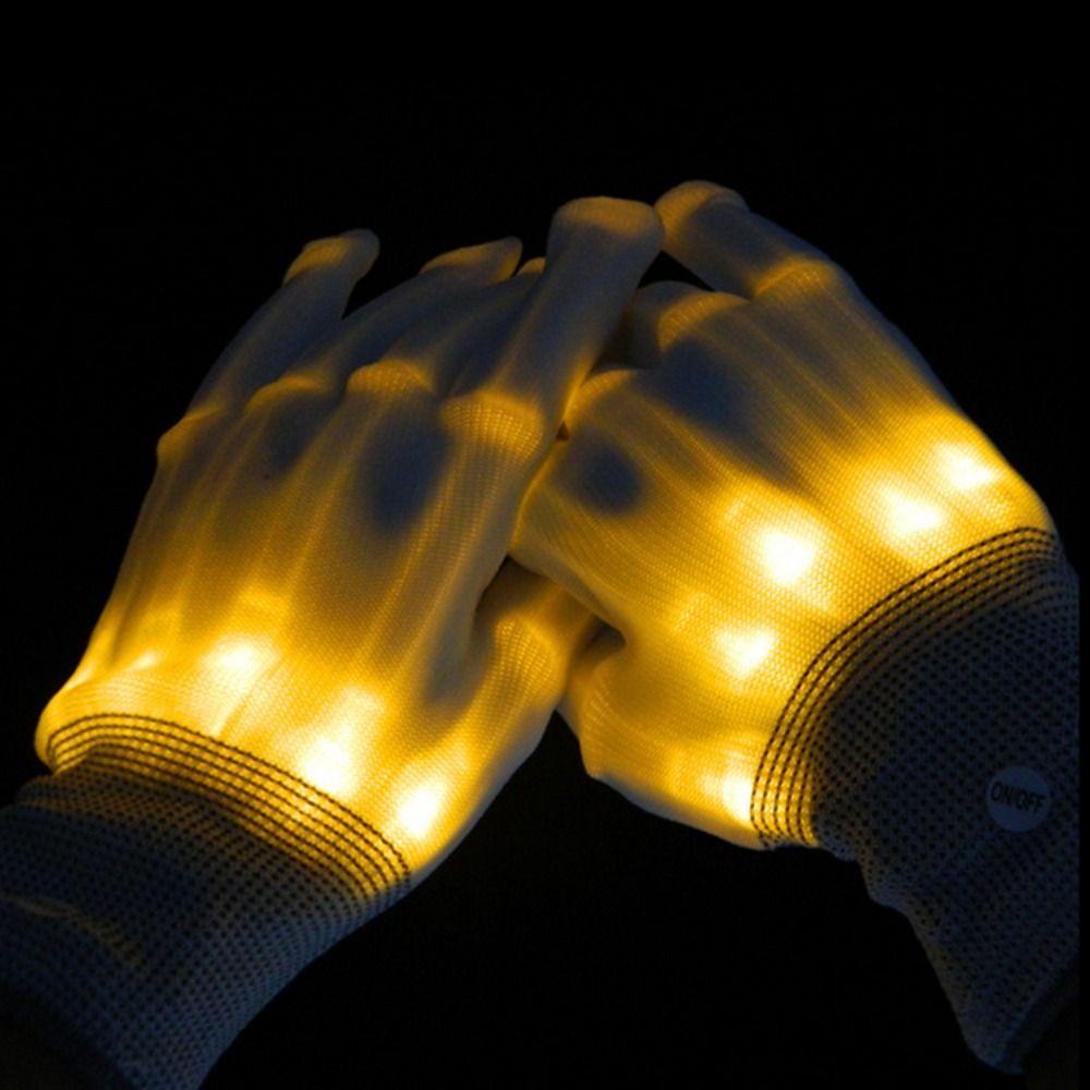 Glow Arcobaleno Light-up Gloves LED Luminous Gloves LED Gloves  Christmas Toys