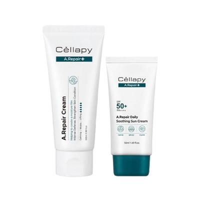 A.Repair Skin Recovery Special Set – Intensive Repair Cream (100ml Jumbo Size) & Daily Soothing Sun Cream (50ml) SPF50+ PA++++