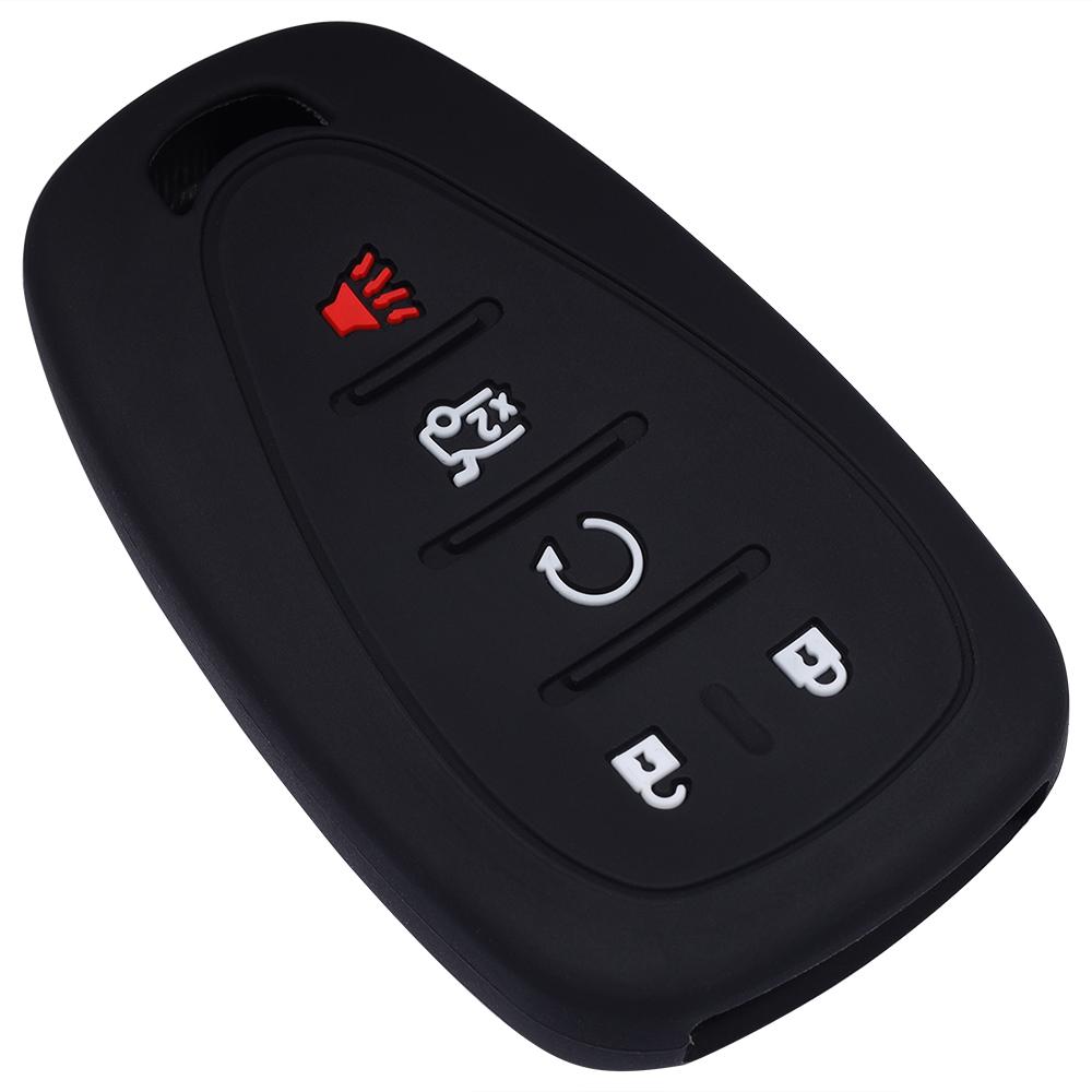 Car Key Cover Case Fits For Chevy Traverse Cruze Chevrolet Equinox Malibu 4/5 Button Silverado
