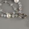 Hanging Cord Y2K Phone Chain Pearl Bead Cellphone Strap Fashion Mobile Phone Lanyard  Jewelry Gift