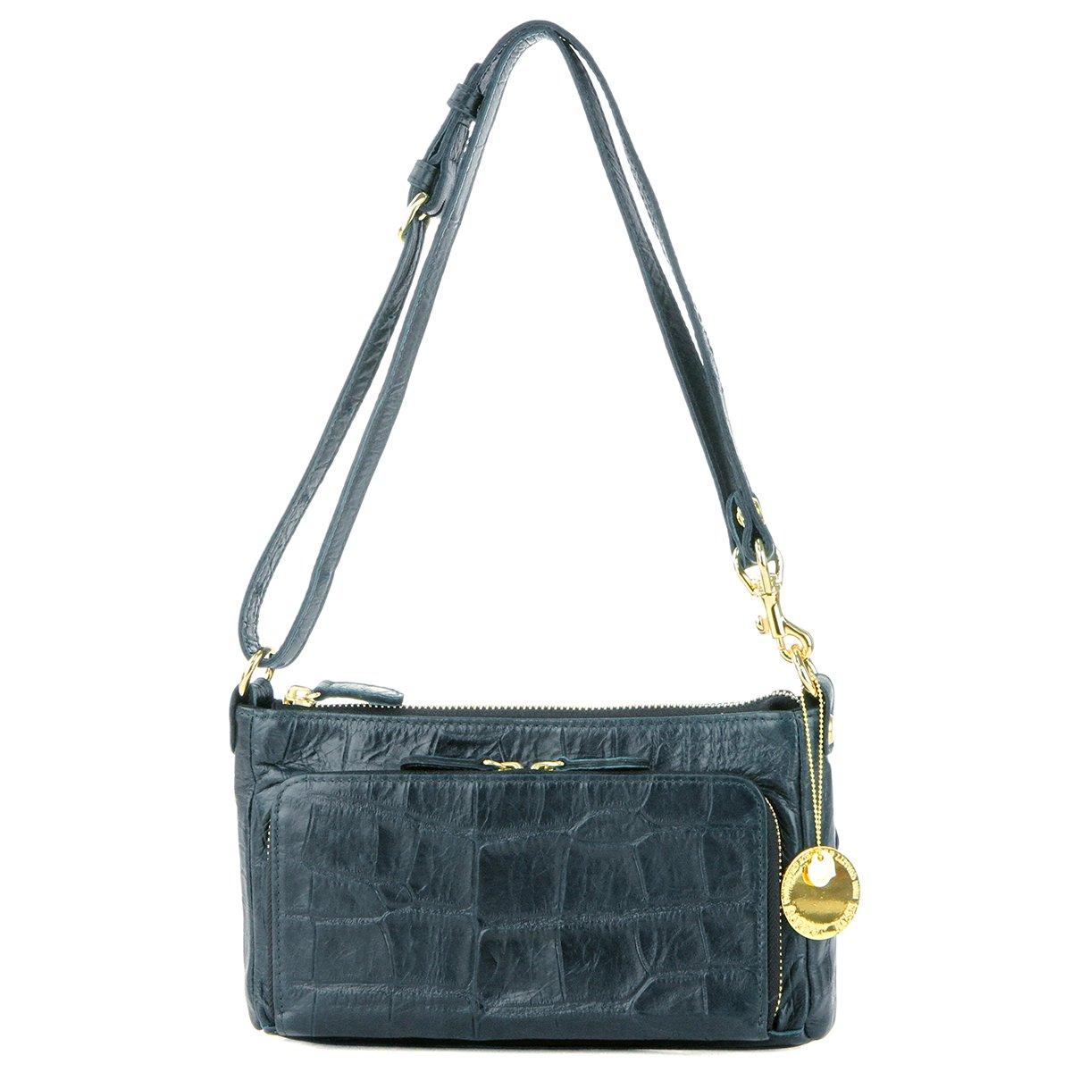 

Gentle Croco 2way Wallet Pochette Regalo Dark Green [Bardrose] BR-4606 темно-зелений колір