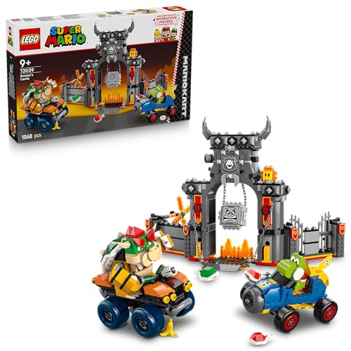 LEGO Super Mario Mario Kart - Bowser's Castle 72039 Toy for Boys and Girls