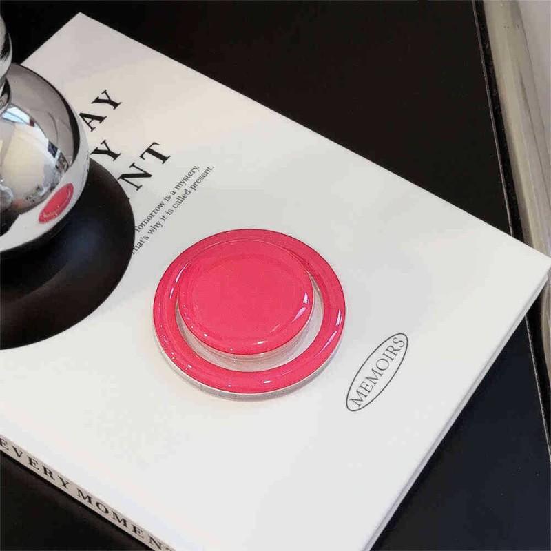 Korean Solid Color Suitable MagSafe Magnetic Bracket Phone Strong Suction Stretchable Foldable Simple