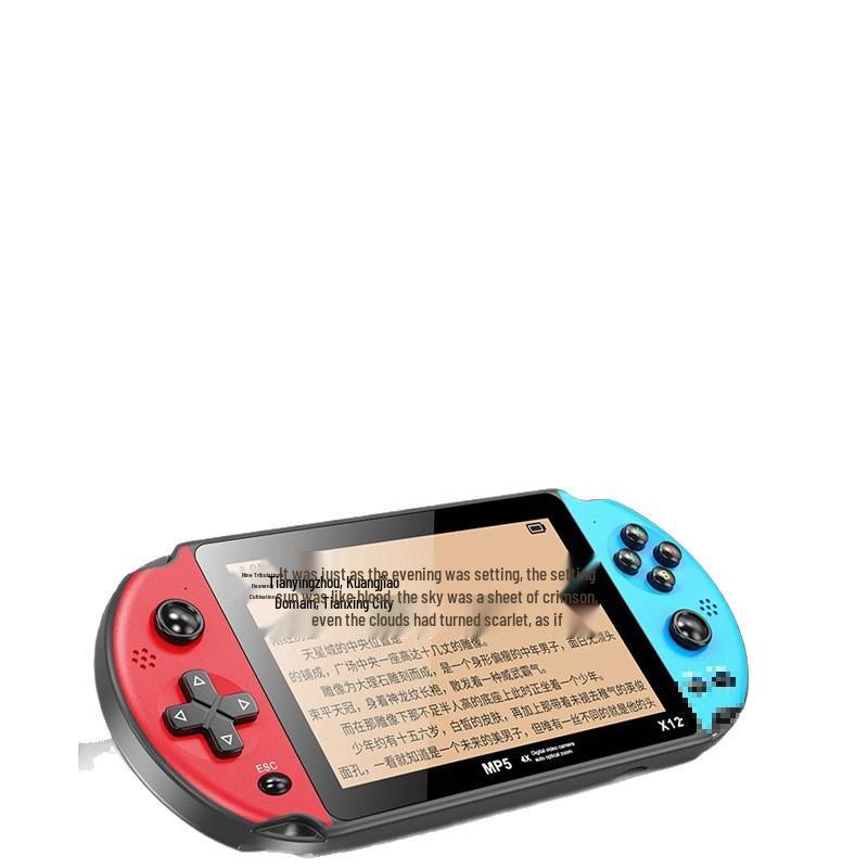 Handheld Retro FC Game Console with HD Screen - Two-Player, Rechargeable Classic Mario for Kids