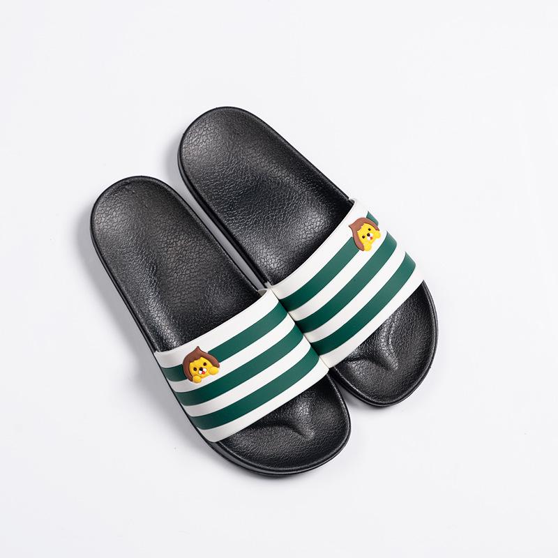 

Unisex Summer Cool Non-Slip Indoor/Outdoor Slippers - One-Strap Design for Couples 36-37 Standard Size